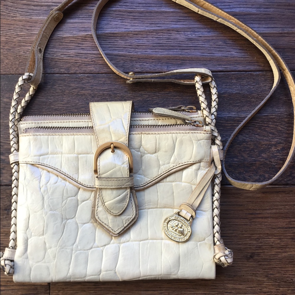 Brahmin "Mojito" Croc Crossbody Bag